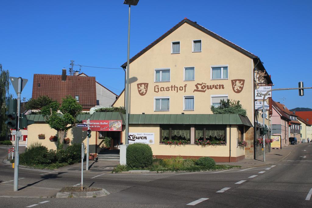 Hotel-Restaurant Lowen Süßen 外观 照片